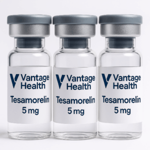 Three vials of tesamoralin.